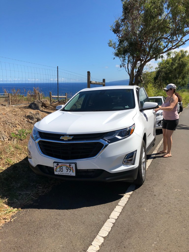 Unser Flitzer auf Hawai'i