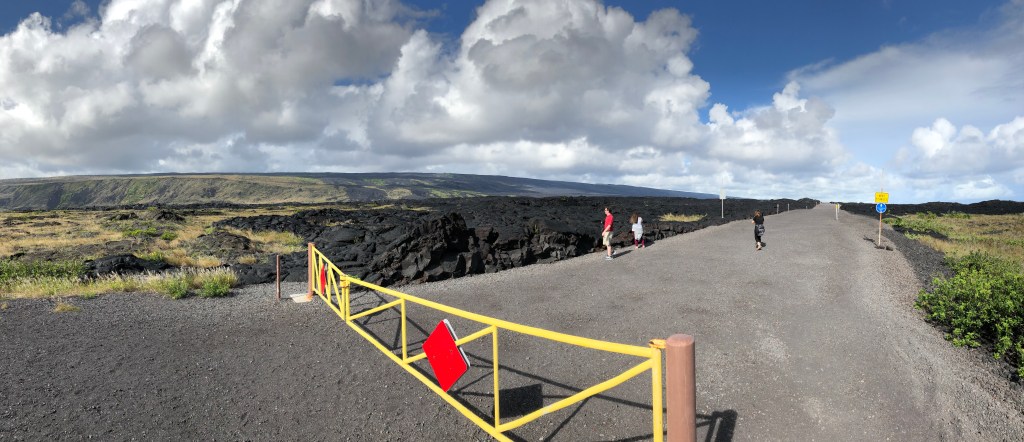 Ende der Chain of Craters Road