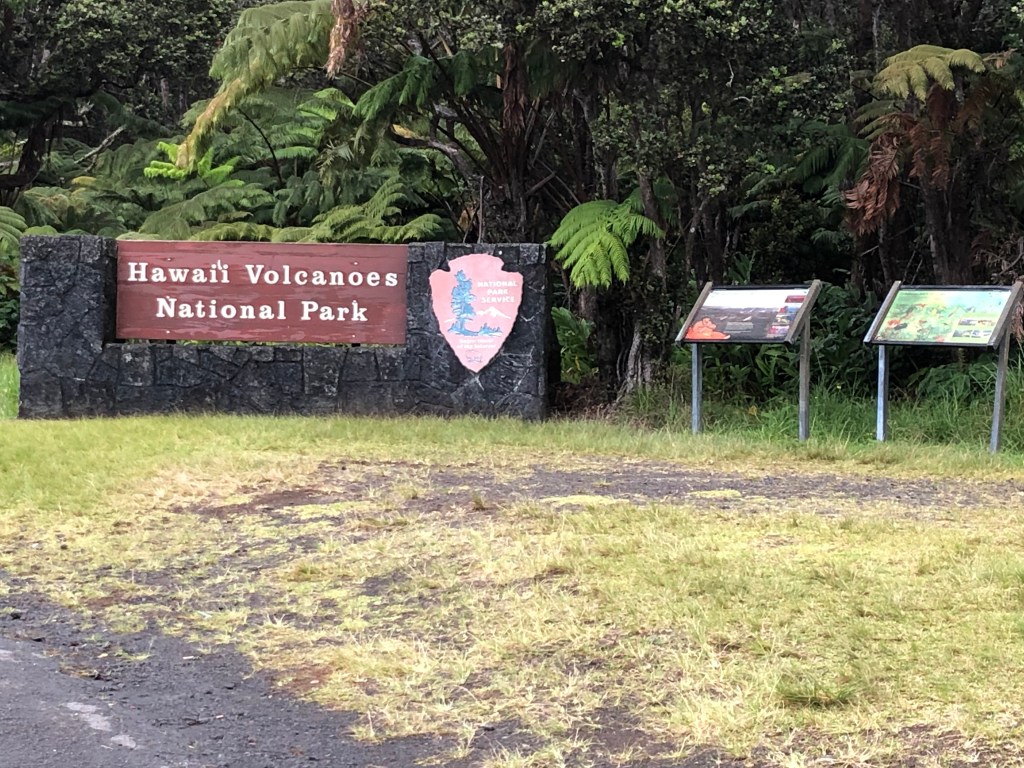 bye bye volcanoes national park